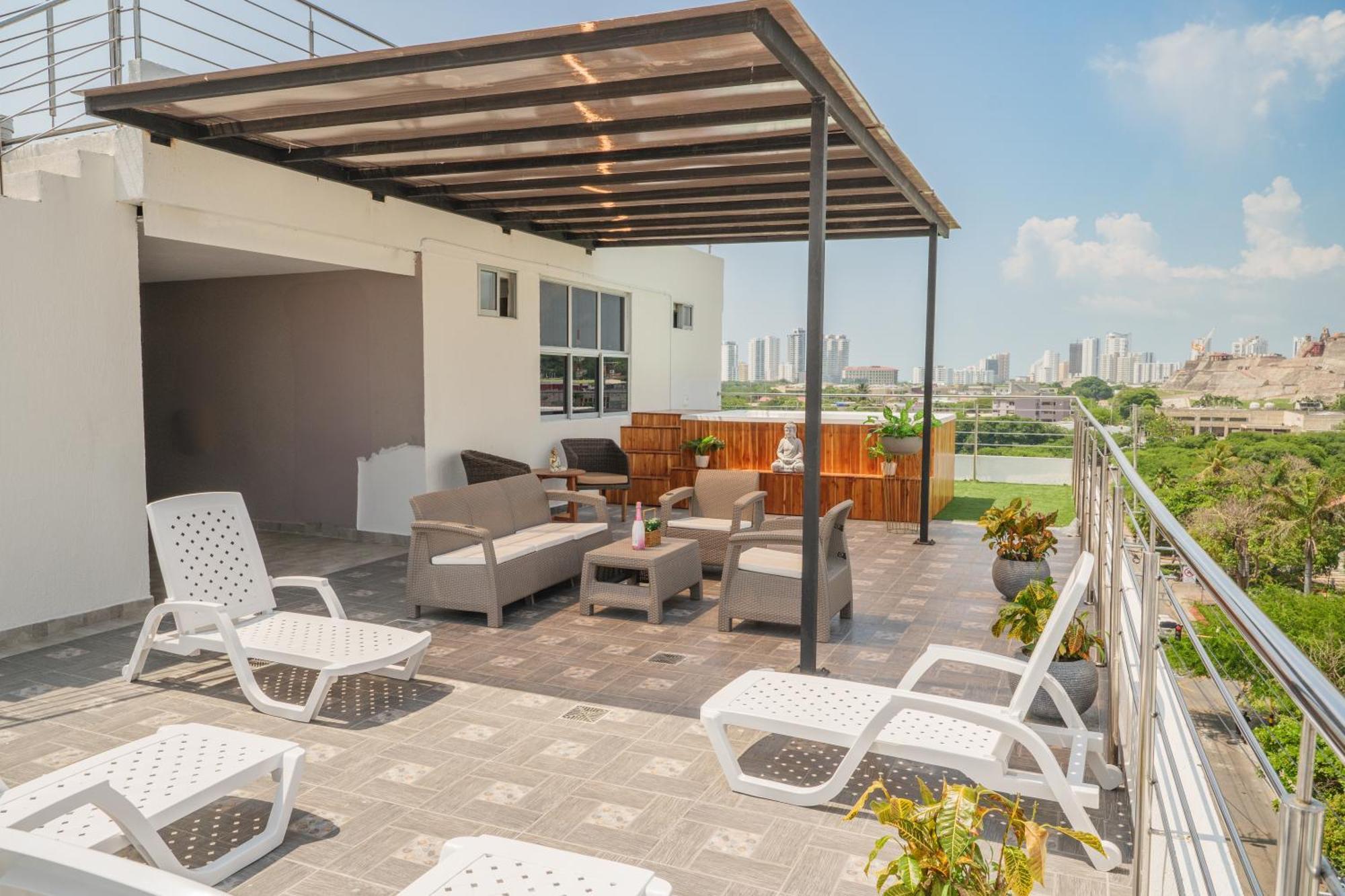 Bahia 79 Apartasuites Cerca Al Centro Cartagena Exteriör bild