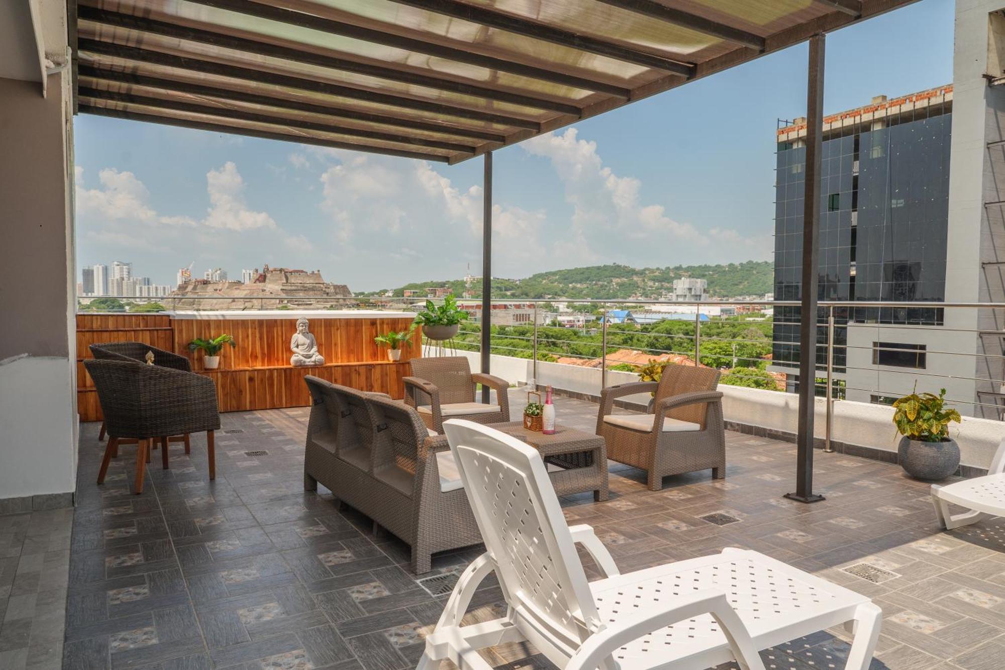Bahia 79 Apartasuites Cerca Al Centro Cartagena Exteriör bild